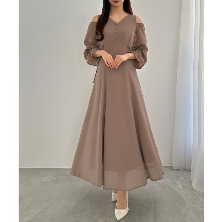 CENEA キャンディースリーブシアーコルセットワンピース | JUNOAH | 詳細画像19 