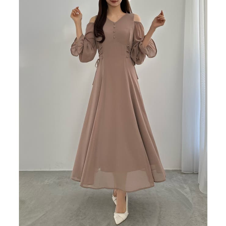 CENEA キャンディースリーブシアーコルセットワンピース | JUNOAH | 詳細画像20 