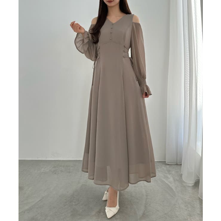 CENEA キャンディースリーブシアーコルセットワンピース | JUNOAH | 詳細画像22 