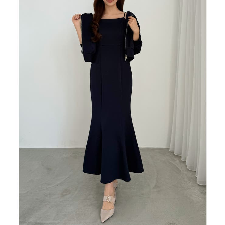 CENEA ショートパーカー＋マーメイドキャミワンピースＳＥＴ | JUNOAH | 詳細画像25 