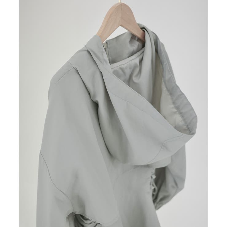 CENEA サイドレースアップマウンテンパーカー | JUNOAH | 詳細画像15 