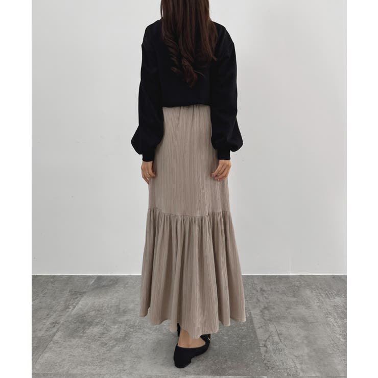 CENEA ドロストギャザーフレアスカート | JUNOAH | 詳細画像11 