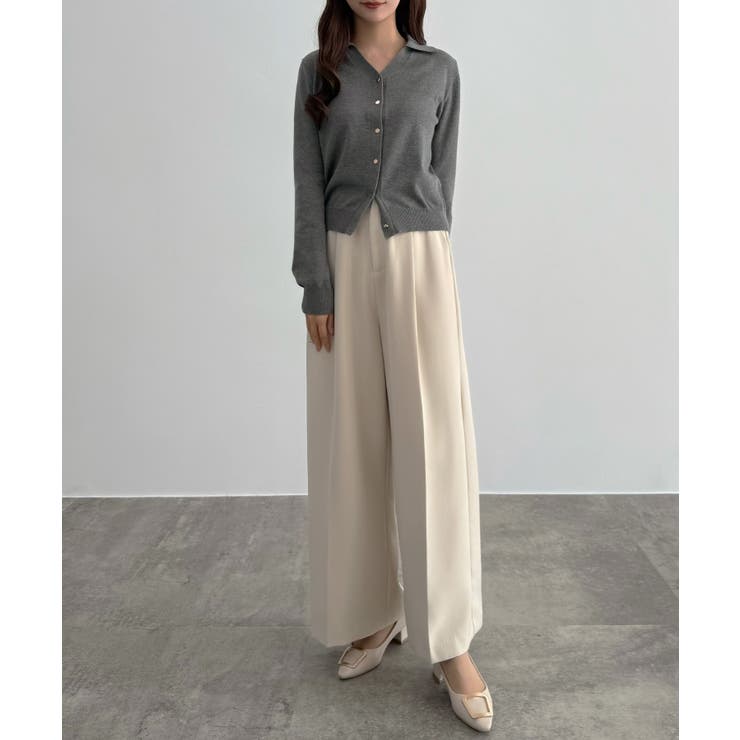 CENEA ポロネックカーディガン | JUNOAH | 詳細画像4 