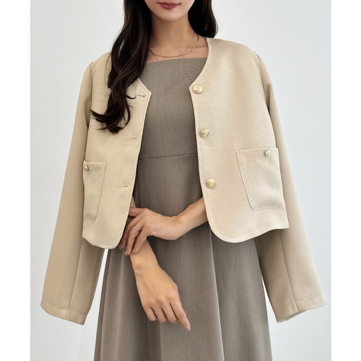 CENEA サマーツイードジャケット | JUNOAH | 詳細画像9 