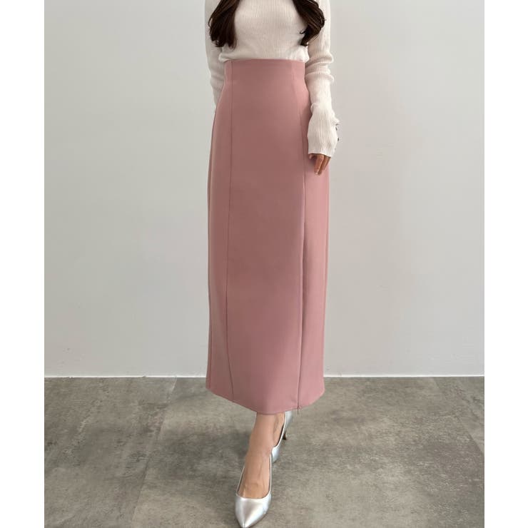 CENEA ハイウエストジップIラインスカート(通年生地) | JUNOAH | 詳細画像17 