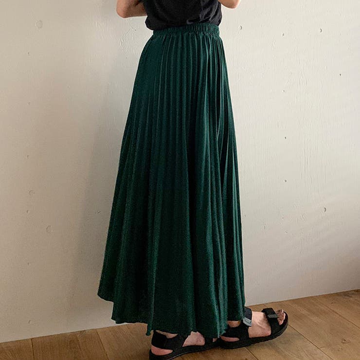 プリーツロングスカート/人気/韓国ファッション/大人/プチプラ/春夏秋冬 | JUNOAH | 詳細画像25 