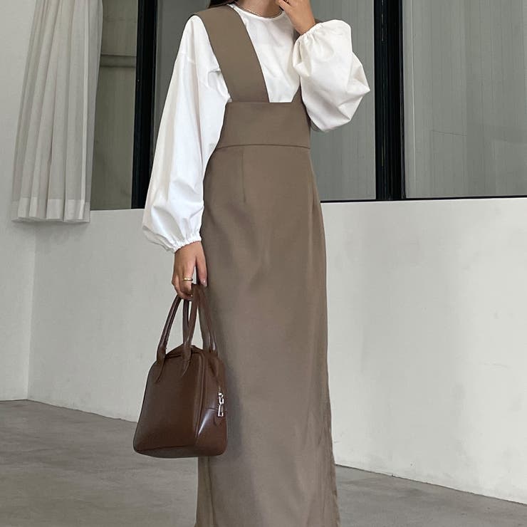 ワイドショルダースカート[品番：AMTW0004935]｜JUNOAH