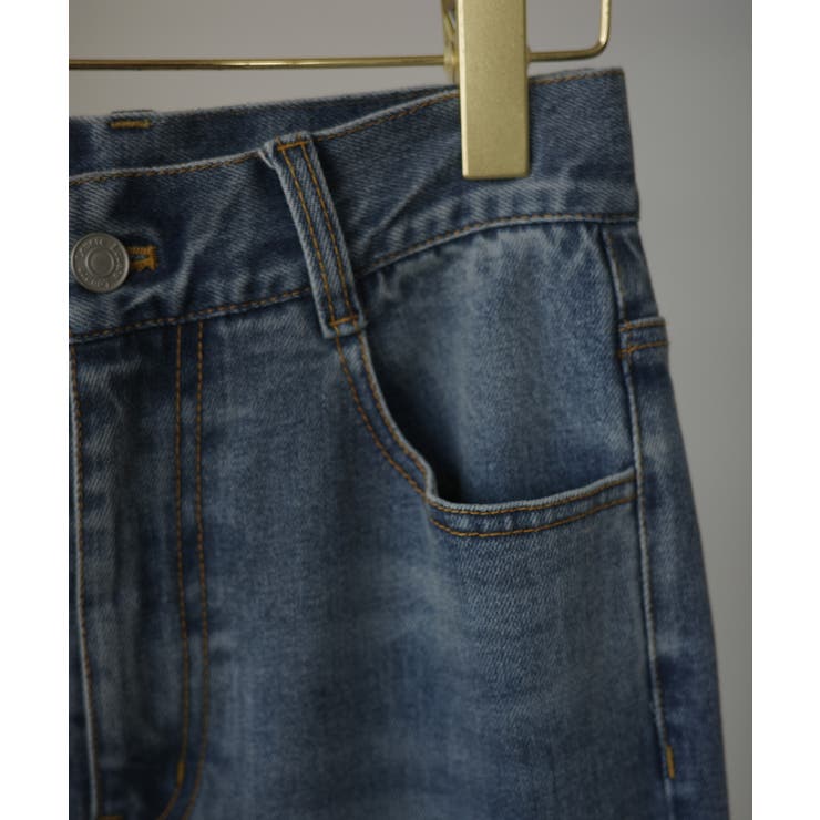 Louere ストレッチフレアデニムパンツ[品番：AMTW0012444