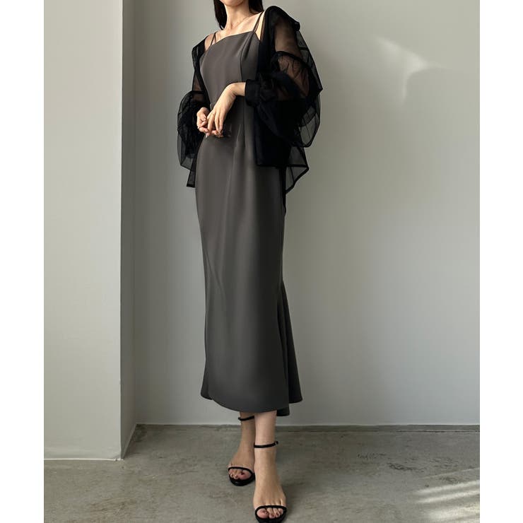 Louere バックマーメイドキャミワンピース[品番：AMTW0012203]｜Louere