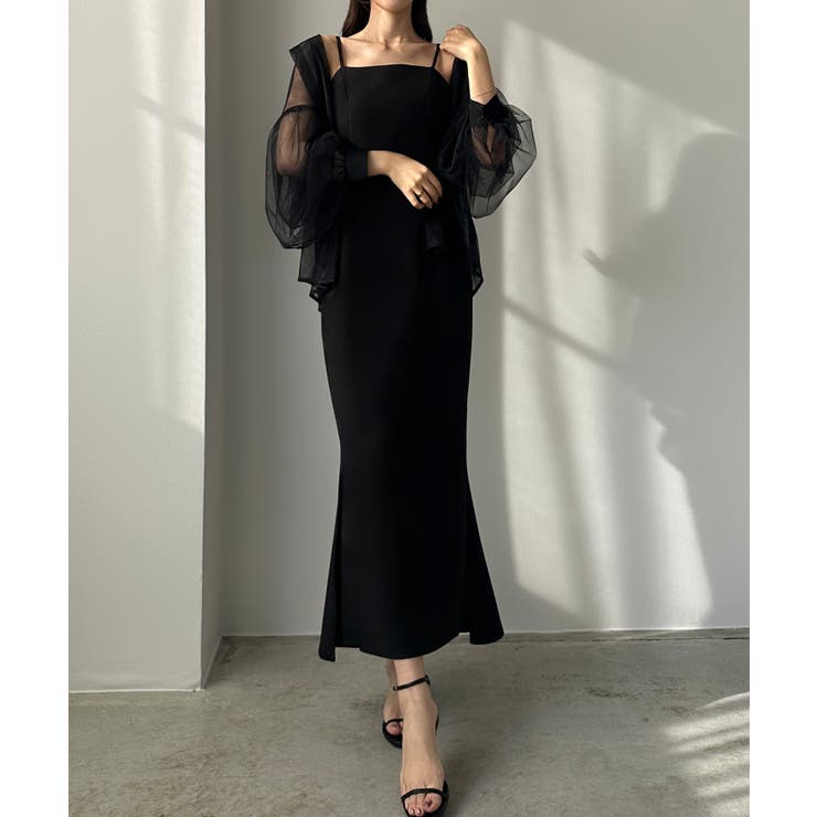 DOLCE&GABBANA　ドレス　キャミワンピース　パーティー　マーメイド Louere バックマーメイドキャミワンピース[品番：AMTW0012203]｜Louere