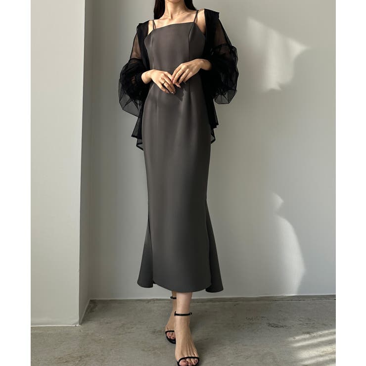 Louere バックマーメイドキャミワンピース[品番：AMTW0012203]｜Louere