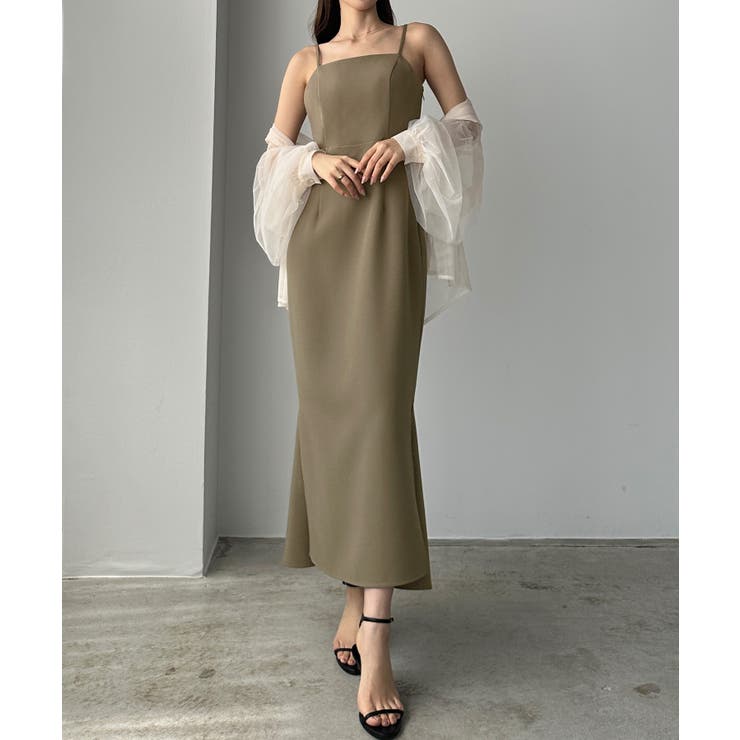 Louere バックマーメイドキャミワンピース[品番：AMTW0012203