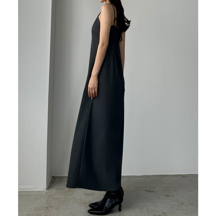 Louere シャギーショートニット＋セミフレアキャミワンピースSET | Louere | 詳細画像19 