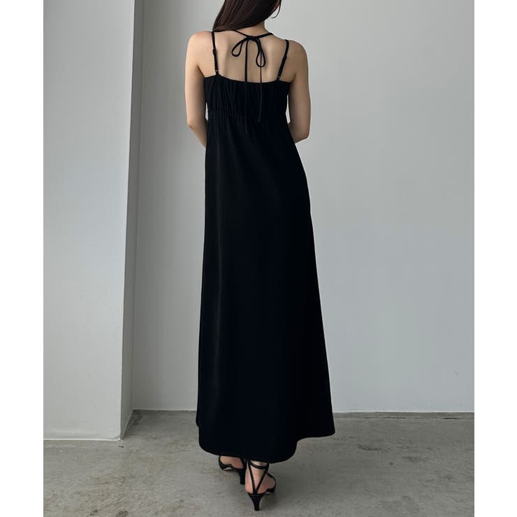 Louere シャギーショートニット＋セミフレアキャミワンピースSET | Louere | 詳細画像6 