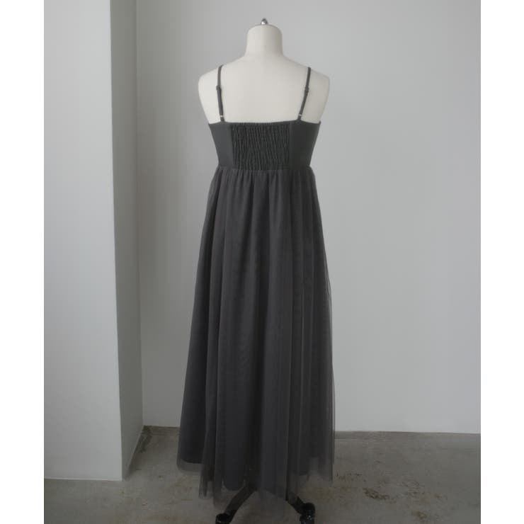 Louere カシュクールニット＋ラッフルチュールキャミワンピースSET | Louere | 詳細画像26 