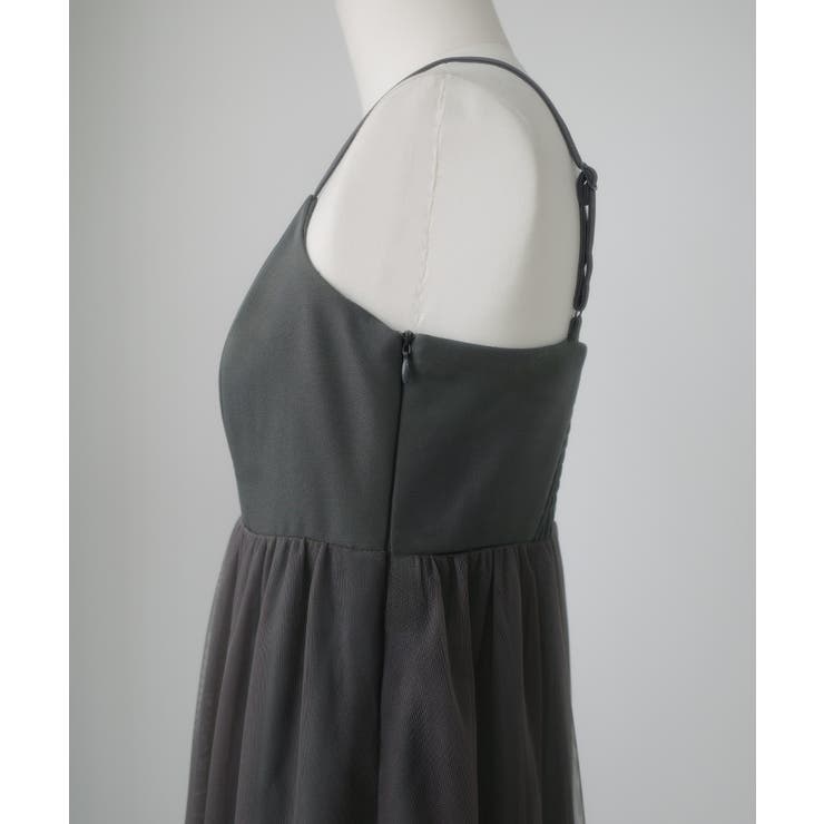 Louere カシュクールニット＋ラッフルチュールキャミワンピースSET | Louere | 詳細画像27 