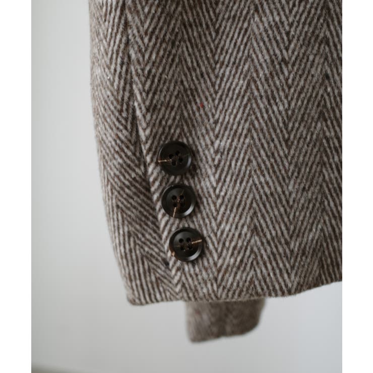 Louere ヘリンボーンテーラードジャケット＋ミニスカートSET | Louere | 詳細画像25 