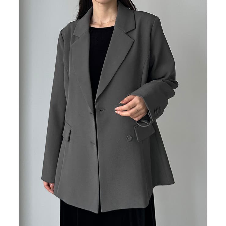 Louere ベルト付きウエストシェイプジャケット | Louere | 詳細画像14 