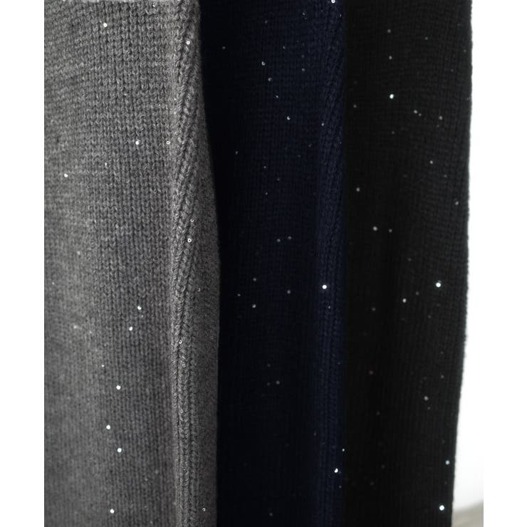 Louere スパンコールマーメイドニットスカート | Louere | 詳細画像19 