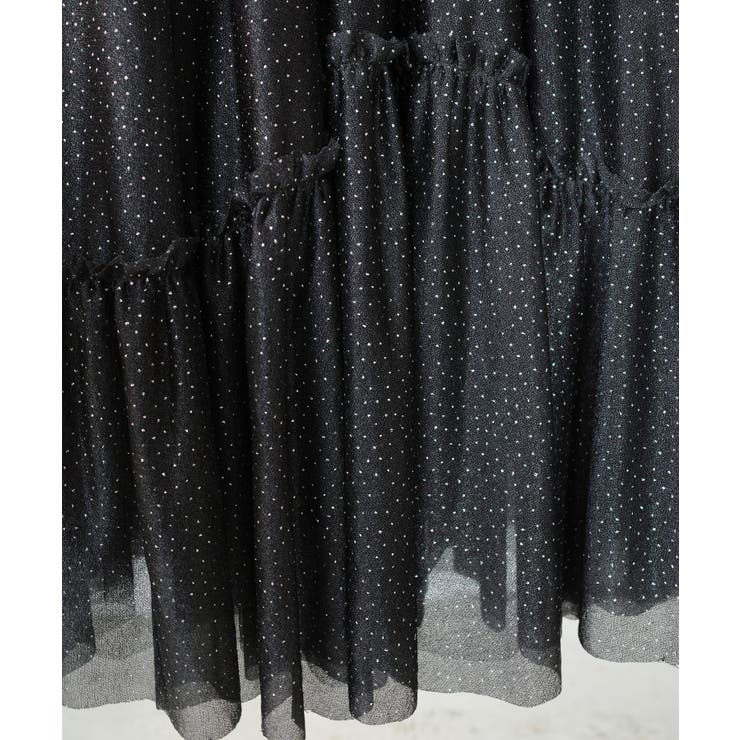 Louere ラメフレアチュールスカート | Louere | 詳細画像15 