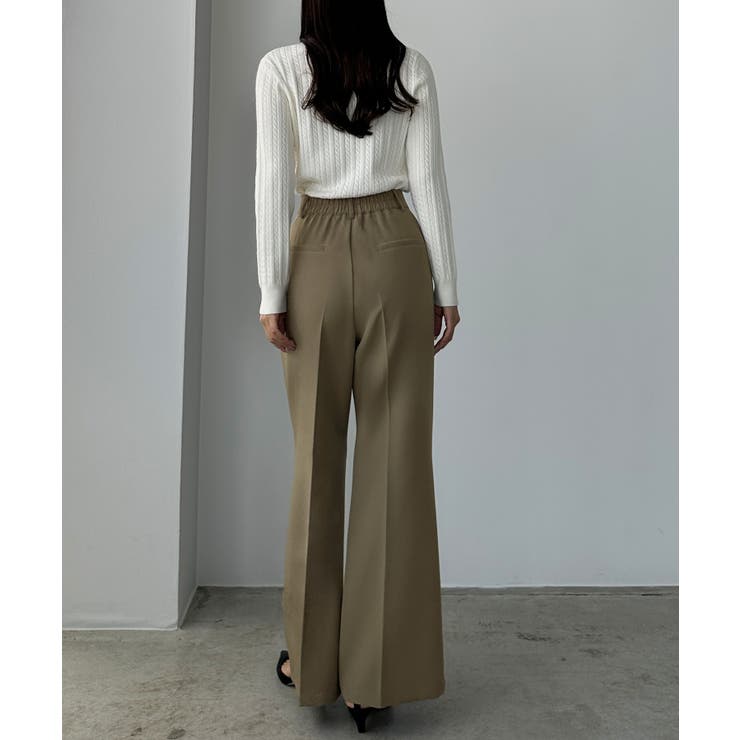 Louere ピンタックフレアパンツ | Louere | 詳細画像11 