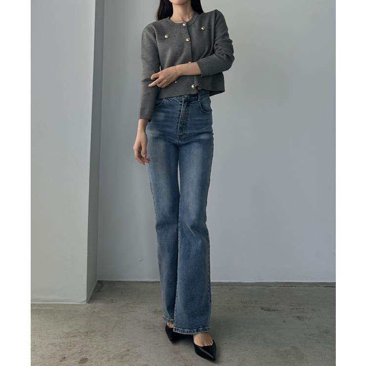 Louere ゴールドボタンニットカーディガン | Louere | 詳細画像15 