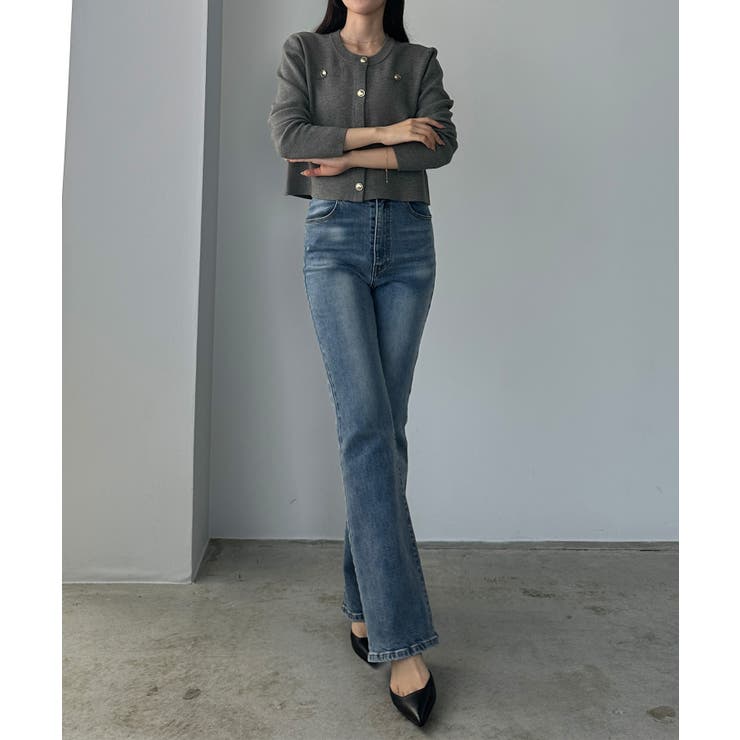 Louere ゴールドボタンニットカーディガン | Louere | 詳細画像16 