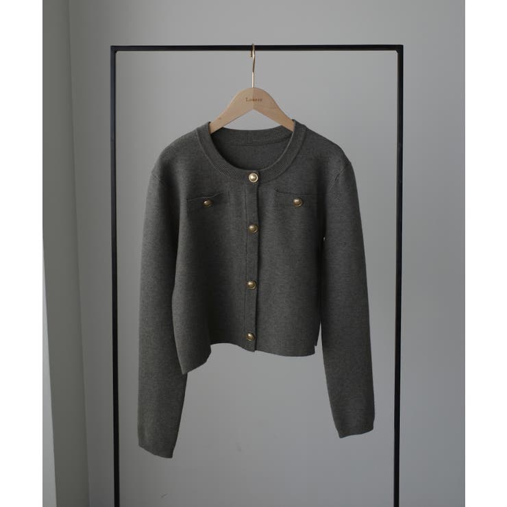 Louere ゴールドボタンニットカーディガン | Louere | 詳細画像18 