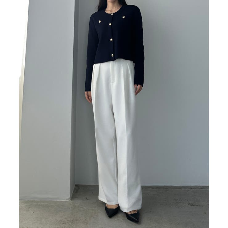 Louere ゴールドボタンニットカーディガン | Louere | 詳細画像9 