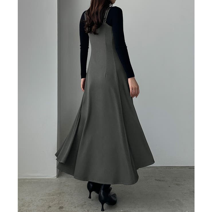 Louere ダブルストラップフレアキャミワンピース | Louere | 詳細画像13 