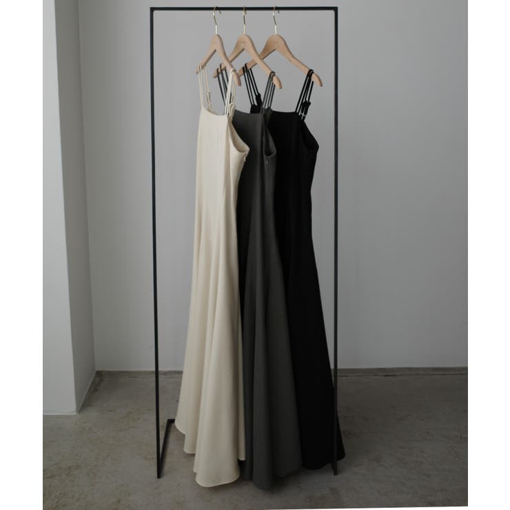 Louere ダブルストラップフレアキャミワンピース | Louere | 詳細画像14 