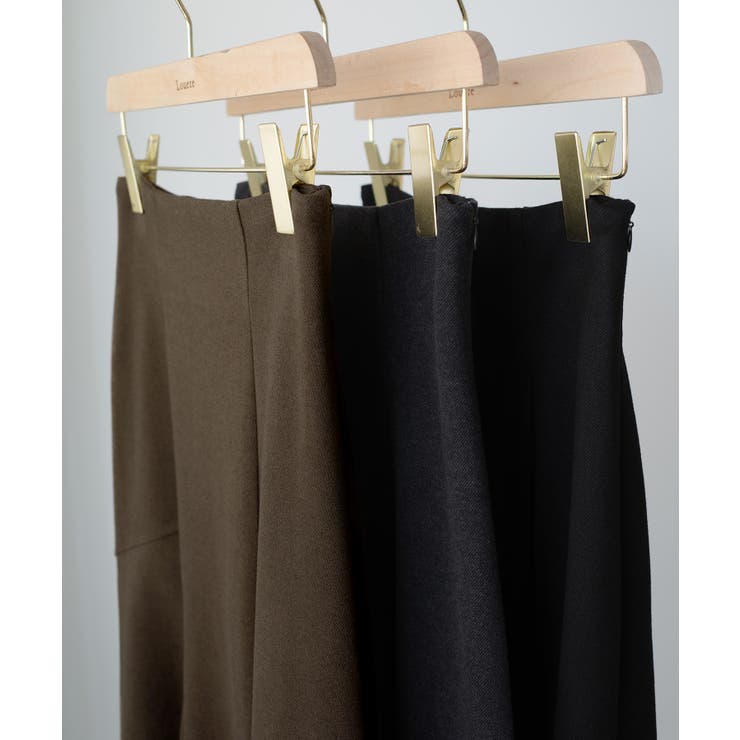 Louere ウォームイレヘム深スリットハイウエストマーメイドスカート | Louere | 詳細画像13