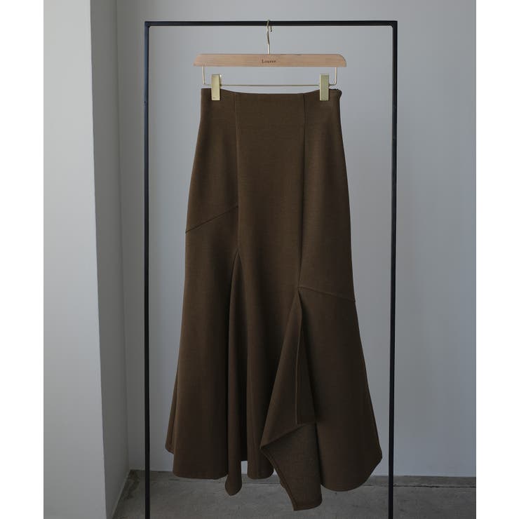Louere ウォームイレヘム深スリットハイウエストマーメイドスカート | Louere | 詳細画像14