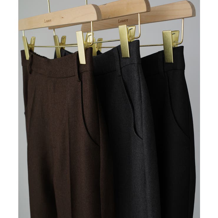 Louere バックスリットフレアパンツ（薄手） | Louere | 詳細画像16 