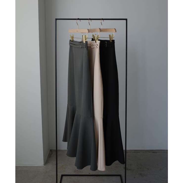 Louere ウエストベルトマーメイドスカート(通年素材) | Louere | 詳細画像16