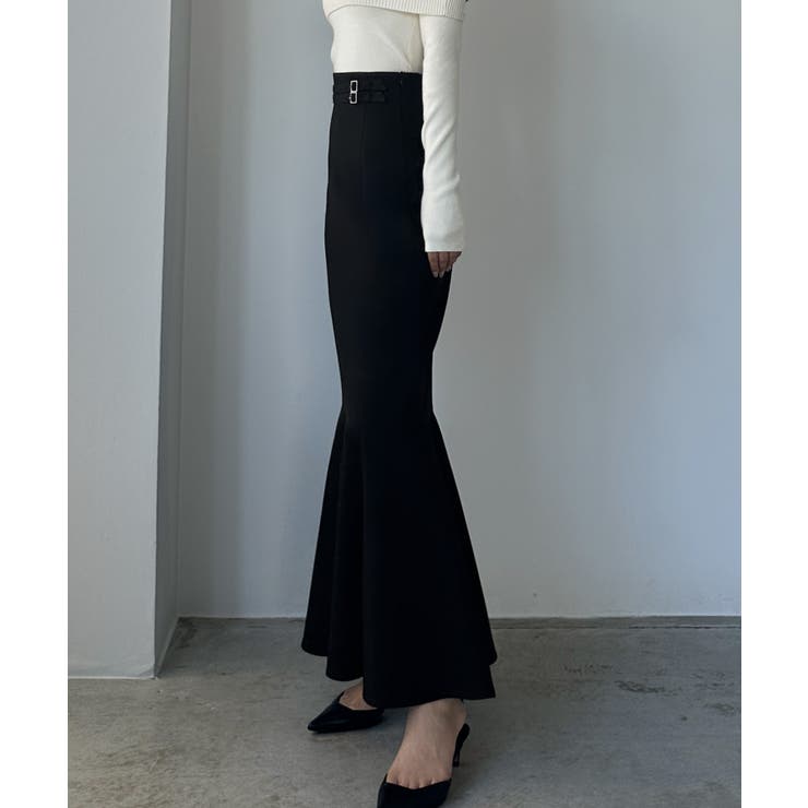 Louere ウエストベルトマーメイドスカート(通年素材) | Louere | 詳細画像5