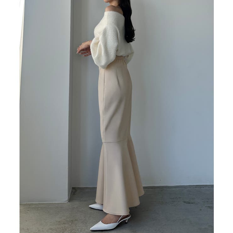 Louere ウエストベルトマーメイドスカート(通年素材) | Louere | 詳細画像8