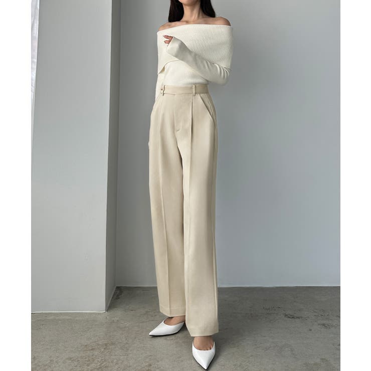 Louere ベルトデザインパンツ | Louere | 詳細画像3 