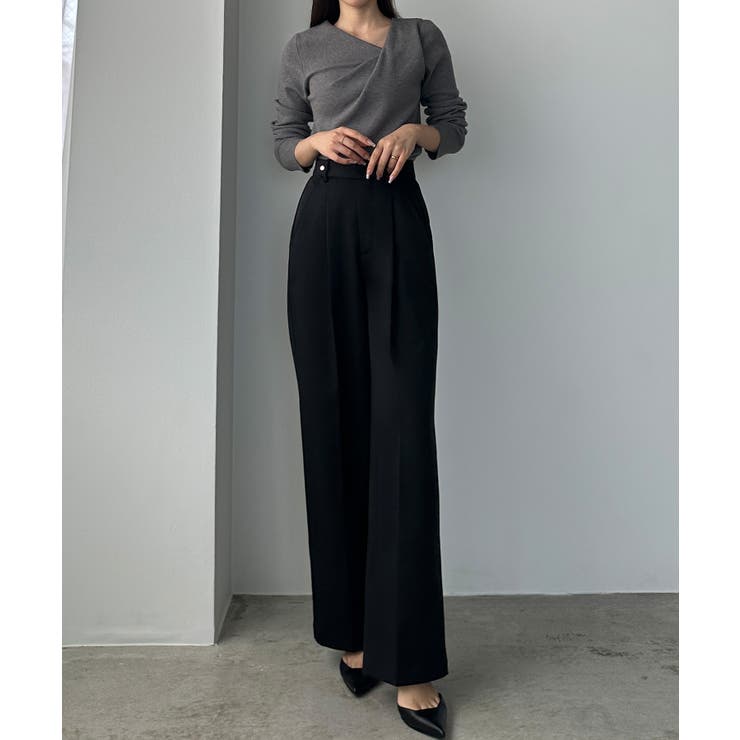 Louere ベルトデザインパンツ | Louere | 詳細画像6 