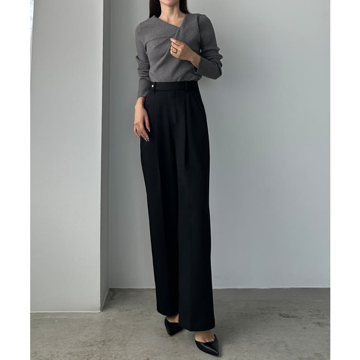 Louere ベルトデザインパンツ | Louere | 詳細画像7 