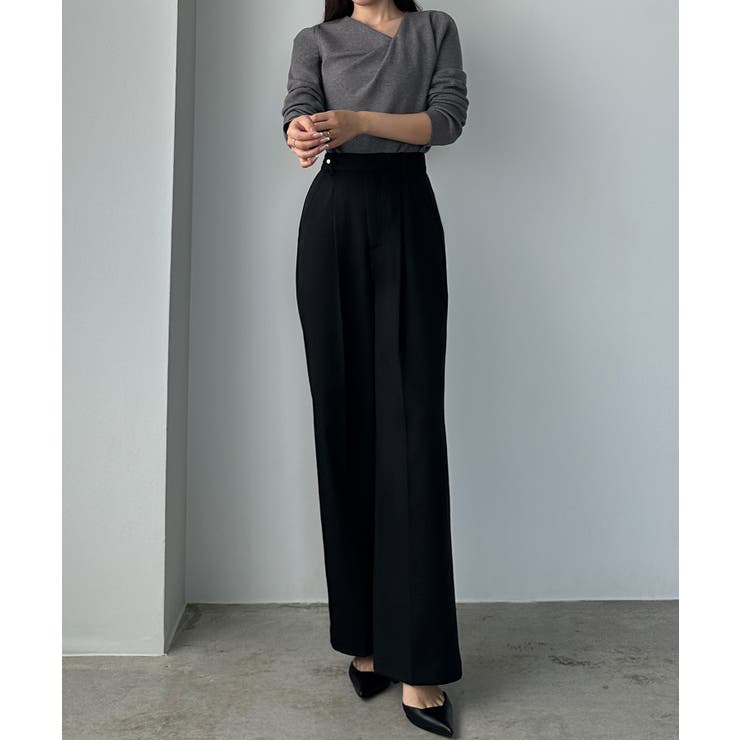 Louere ベルトデザインパンツ | Louere | 詳細画像8 