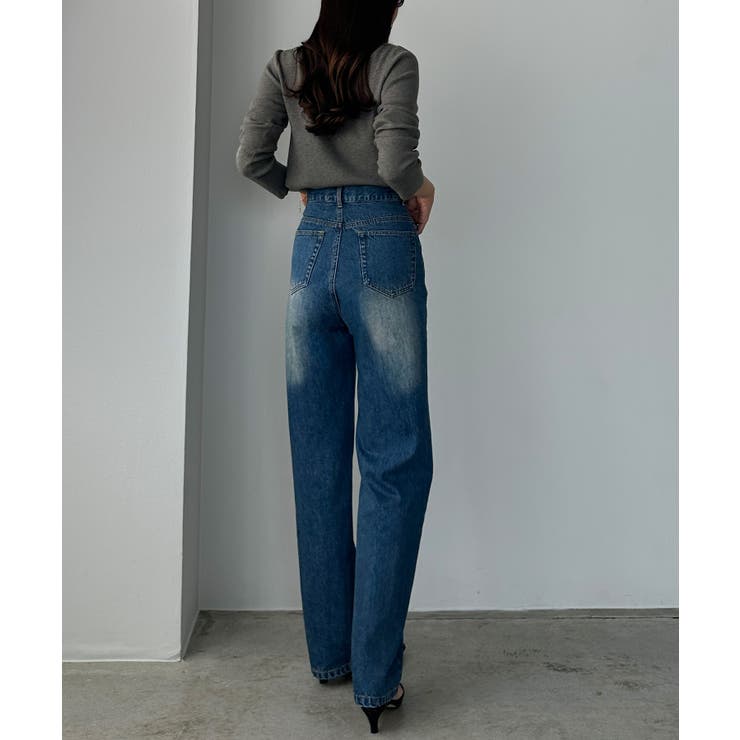 Louere ドレープアシメネックニットトップス | Louere | 詳細画像16 