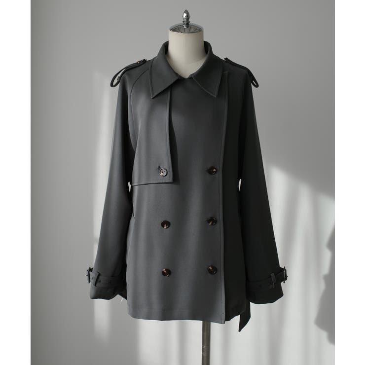 Louere ミドル丈トレンチコート | Louere | 詳細画像16 