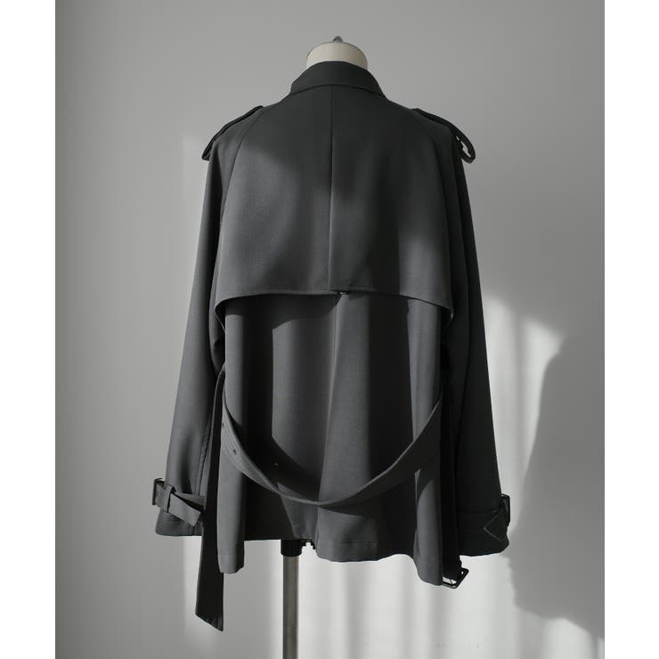 Louere ミドル丈トレンチコート | Louere | 詳細画像17 