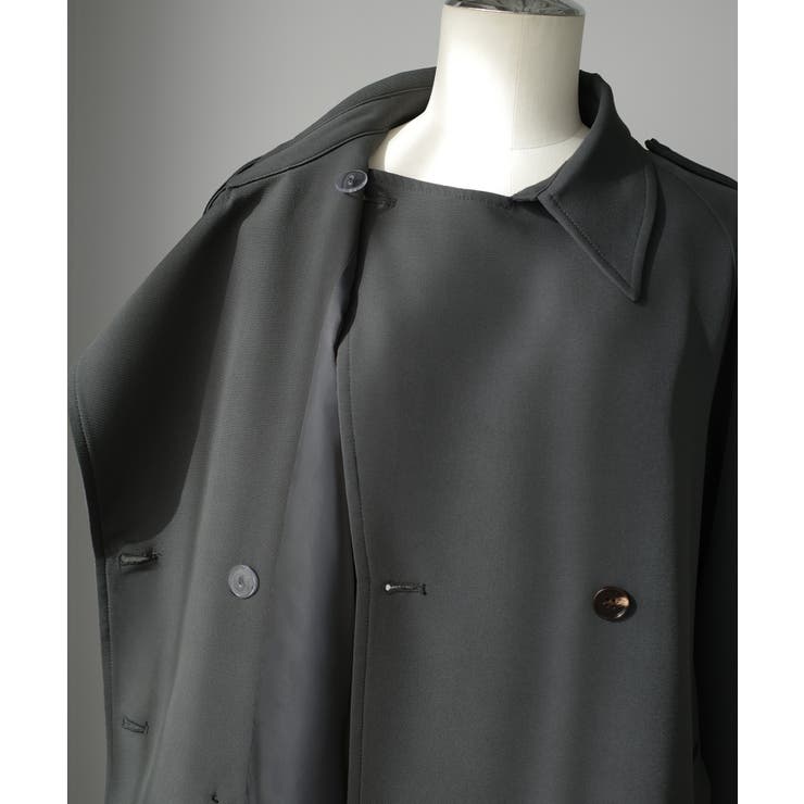 Louere ミドル丈トレンチコート | Louere | 詳細画像18 