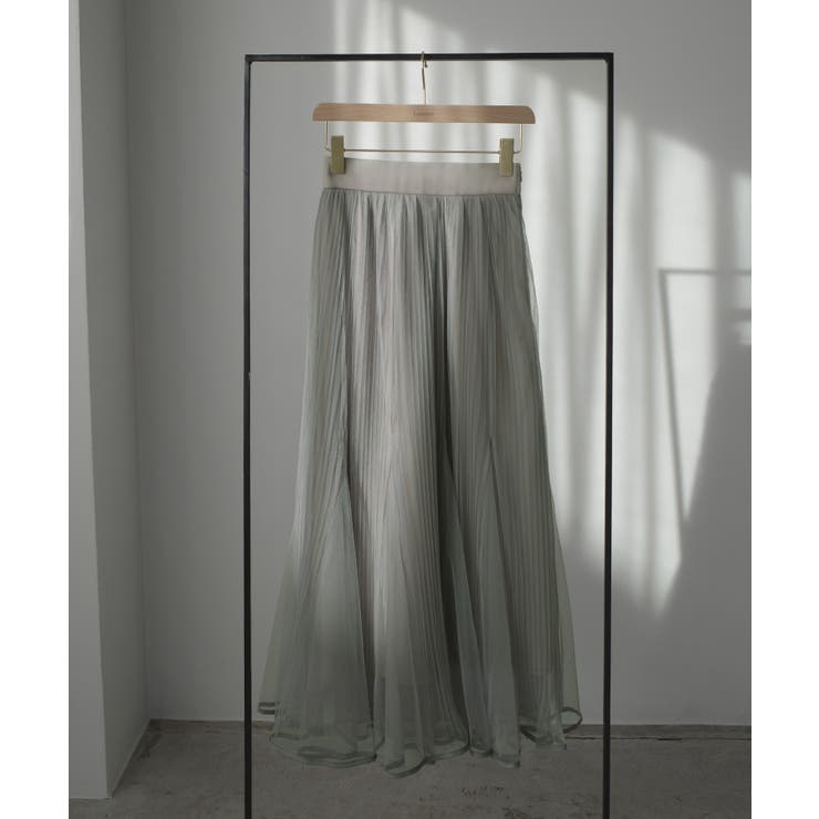 Louere チュールプリーツマーメイドスカート | Louere | 詳細画像13 