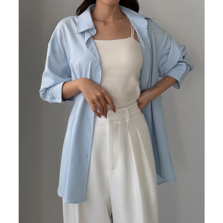 Louere バックオープンシャツ | Louere | 詳細画像16 