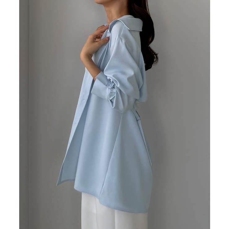 Louere バックオープンシャツ | Louere | 詳細画像17 