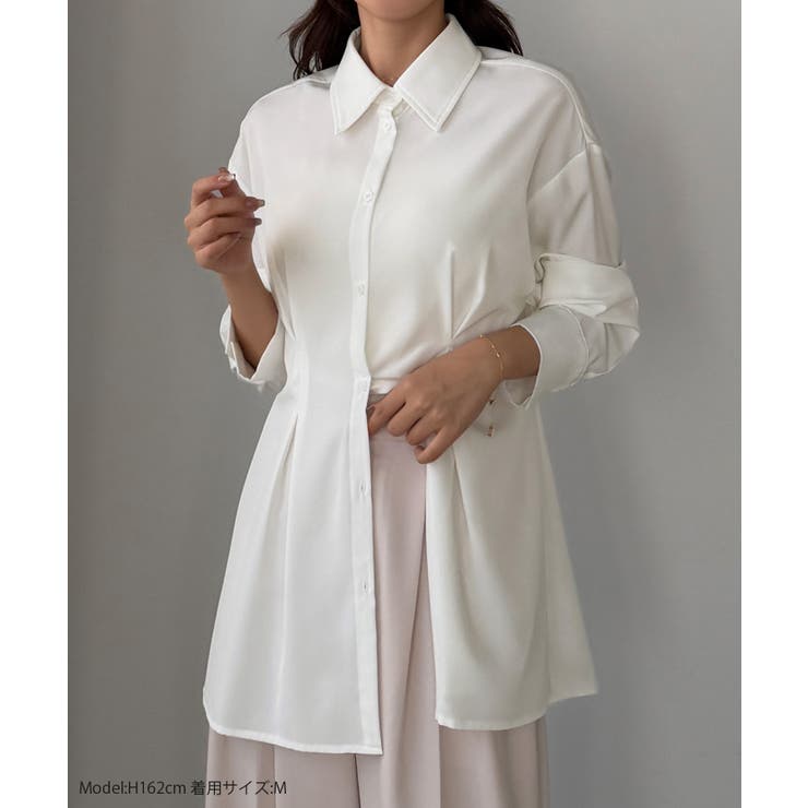 Louere バックオープンシャツ | Louere | 詳細画像2 