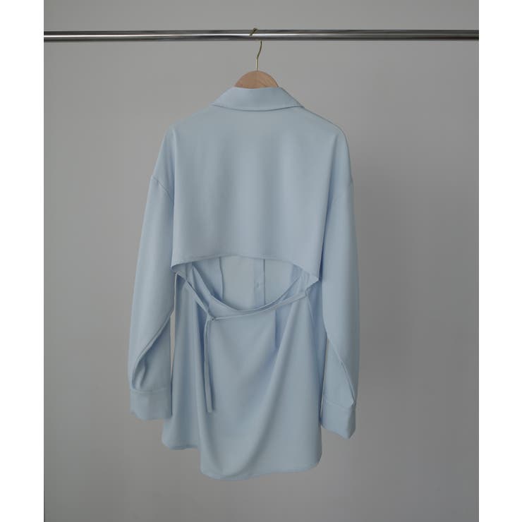 Louere バックオープンシャツ | Louere | 詳細画像21 